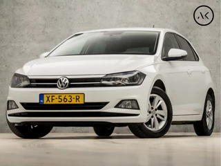 Volkswagen Polo 1.0 TSI Sportline (APPLE CARPLAY, GROOT NAVI, GETINT GLAS, DAB+, ADAPTIVE CRUISE, SPORTSTOELEN, LM VELGEN, ARMSTEUN, NIEUWSTAAT)