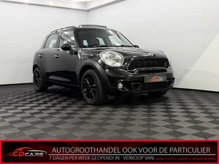 MINI Countryman Mini 1.6 Cooper S Chili Pano, Leder, Navi, Parkeersensoren, Cruise control, Stoelverwarming, Clima, Sportief velgen