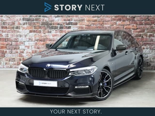 Hoofdafbeelding BMW 5 Serie BMW 5 Serie Sedan 530i High Executive M Sport Pakket Automaat / Driving Assistant / Navigatie Professional / Hifi / Leder / Climate Control / Stoelverwarming / DAB / Comfortstoelen / 20 Inch / M Sportremsysteem / Shadow Line / Extra Getint Glas / Achteruitijcamera