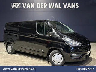Ford Transit Custom 2.0 TDCI 131pk L2H1 Euro6 Airco | Navigatie | LED | Cruisecontrol | 2800kg Trekhaak Parkeersensoren, Bijrijdersbank