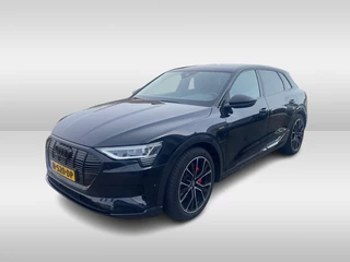 Audi e-tron e-tron 55 quattro advanced 95 kWh / Camera / Half leder / Navigatie / Blackpack / 21'' / Stoelverwarming / DAB / Cruise Control / Rijstrooksensor
