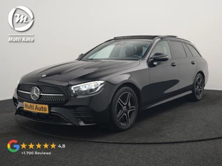 Mercedes-Benz E-Klasse Estate 300 e AMG Line PHEV 320pk Dealer O.H. | Panodak | Camera | Alcantara Sportstoelen Verwarmd | Sfeerverlichting | Blis | Apple Carplay | Night Pakket | Virtual | Navigatie | DAB | Plug In Hybrid |