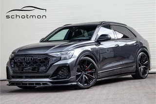 Audi Q8 60 TFSI e quattro Competition Pano, Aero-pack, RS stoelen, Carbon, 23"