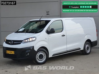 Opel Vivaro 145PK L3H1 Navi Airco Cruise Camera Parkeersensoren Airco Euro6 L3 5m3 Airco Cruise control
