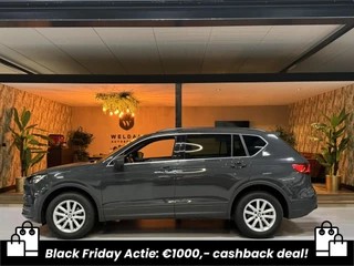 SEAT Tarraco 1.5 TSI Style 7p. Garantie Navi Carplay Cruise Lane Beats PDC Rijklaar