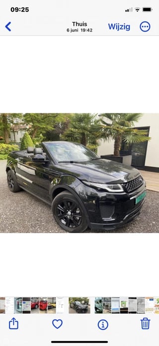 Land Rover Evoque 2.0 l 4WD cabriolet 2017