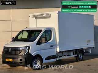 Renault Master 170PK BPM VRIJ! -15 Vries Koelwagen 2025model Achterdeuren Thermo King V200 MAX 220V stekker LED Koel Koeler Vries Kühlwagen Kühlkoffer Frigo 17m3 Airco Cruise control