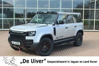 Hoofdafbeelding Land Rover Defender land rover Defender D240 110 S 7 Seater incl. Btw / BPM geel kenteken „De Uiver” Special Lier