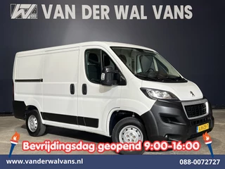 Peugeot Boxer 2.2 BlueHDi 120pk L1H1 Euro6 Airco | Camera | Navigatie | Trekhaak | Cruisecontrol Parkeersensoren, Bijrijdersbank