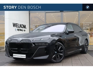 BMW i7 xDrive60 High Executive M Sport / Trekhaak / Massagefunctie / Active Steering / Parking Assistant Professional / Multifunctionele Stoelen