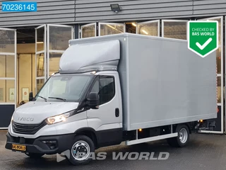 Iveco Daily 35C18 2025 MODEL 3.0L Automaat 1000kg Laadklep ACC Navi Airco Zijdeur Bakwagen Meubelbak Koffer 21m3 Airco