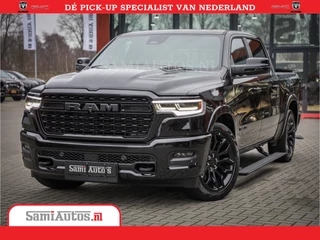 Dodge Ram 1500 Limited Night High Output 540HP 706Nm | Massage + Full Option | De Meest Luxe en Volle Pick-Up in zijn Klasse | Comfortabele Dubbele Cabine met Royale 5 Zitplaatsen | BPM vrij | Nu Leverbaar uit Voorraad | Voorraad Nr 2323 - 5168