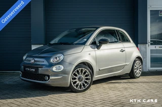 Fiat 500 0.9 TwinAir Turbo Cabrio|VirtualCockpit|Bluetooth|Uconnect|Navi|Parkeersensor