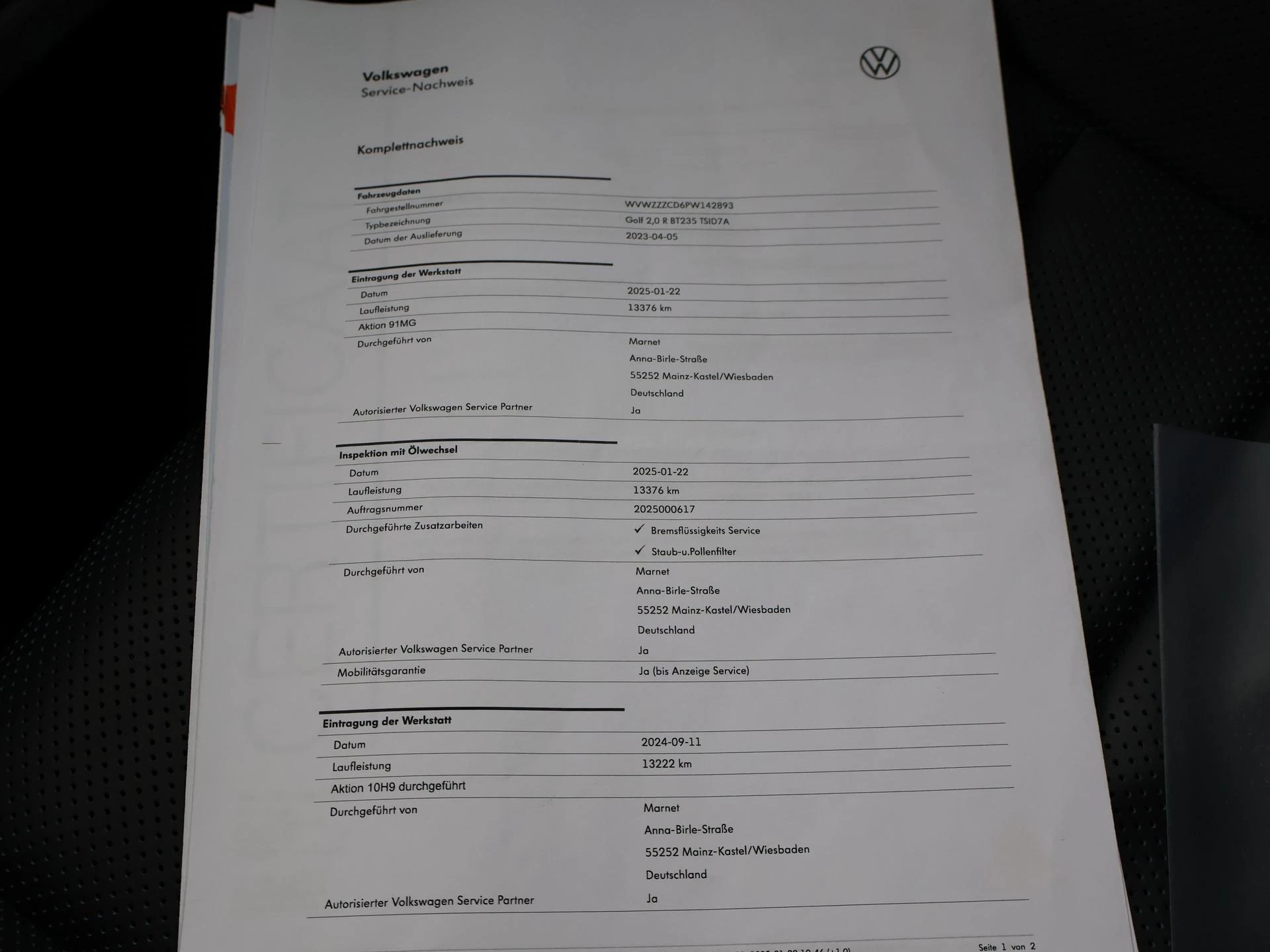 Hoofdafbeelding Volkswagen Golf