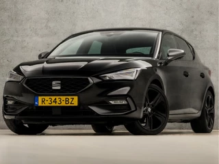 SEAT Leon 1.0 TSI FR Intense Sport Automaat (APPLE CARPLAY, GROOT NAVI, CAMERA, TREKHAAK WEGKLAPBAAR, GETINT GLAS, SPORTSTOELEN, ADAPTIVE CRUISE, SFEERVERLICHTING, NIEUWSTAAT)