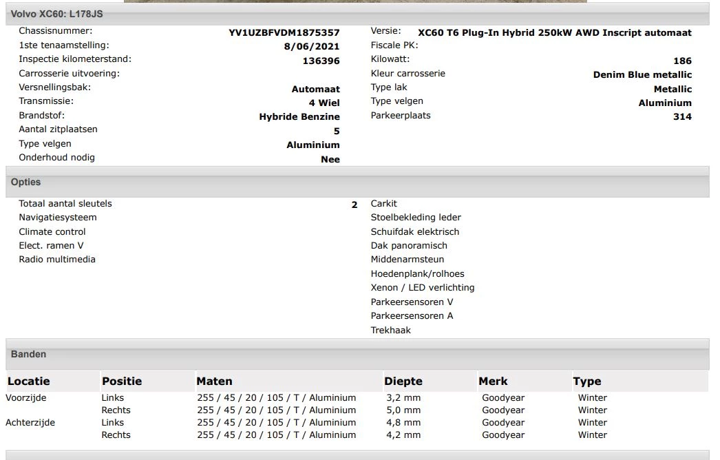 Hoofdafbeelding Volvo XC60