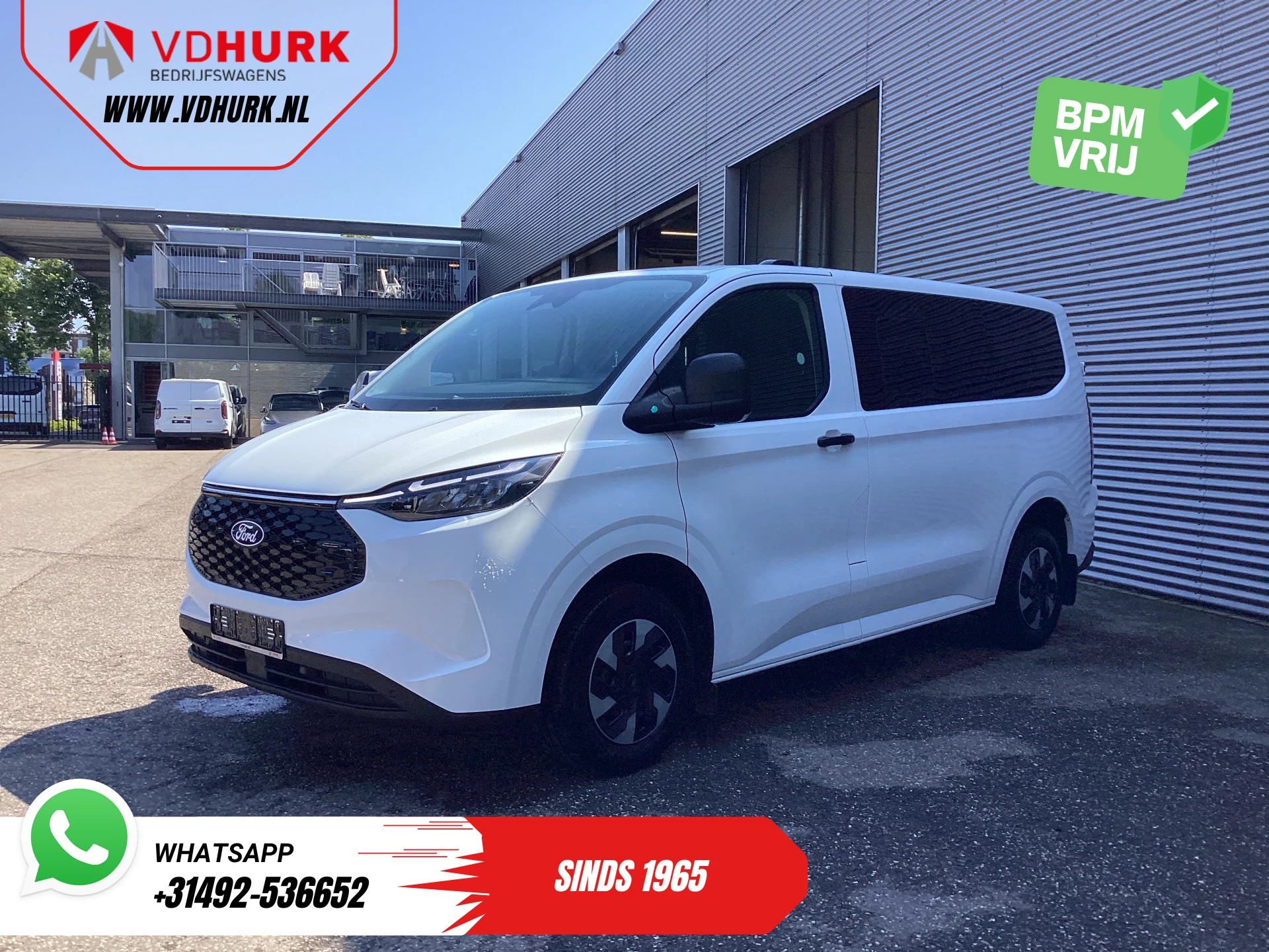 Hoofdafbeelding Ford E-Transit Custom