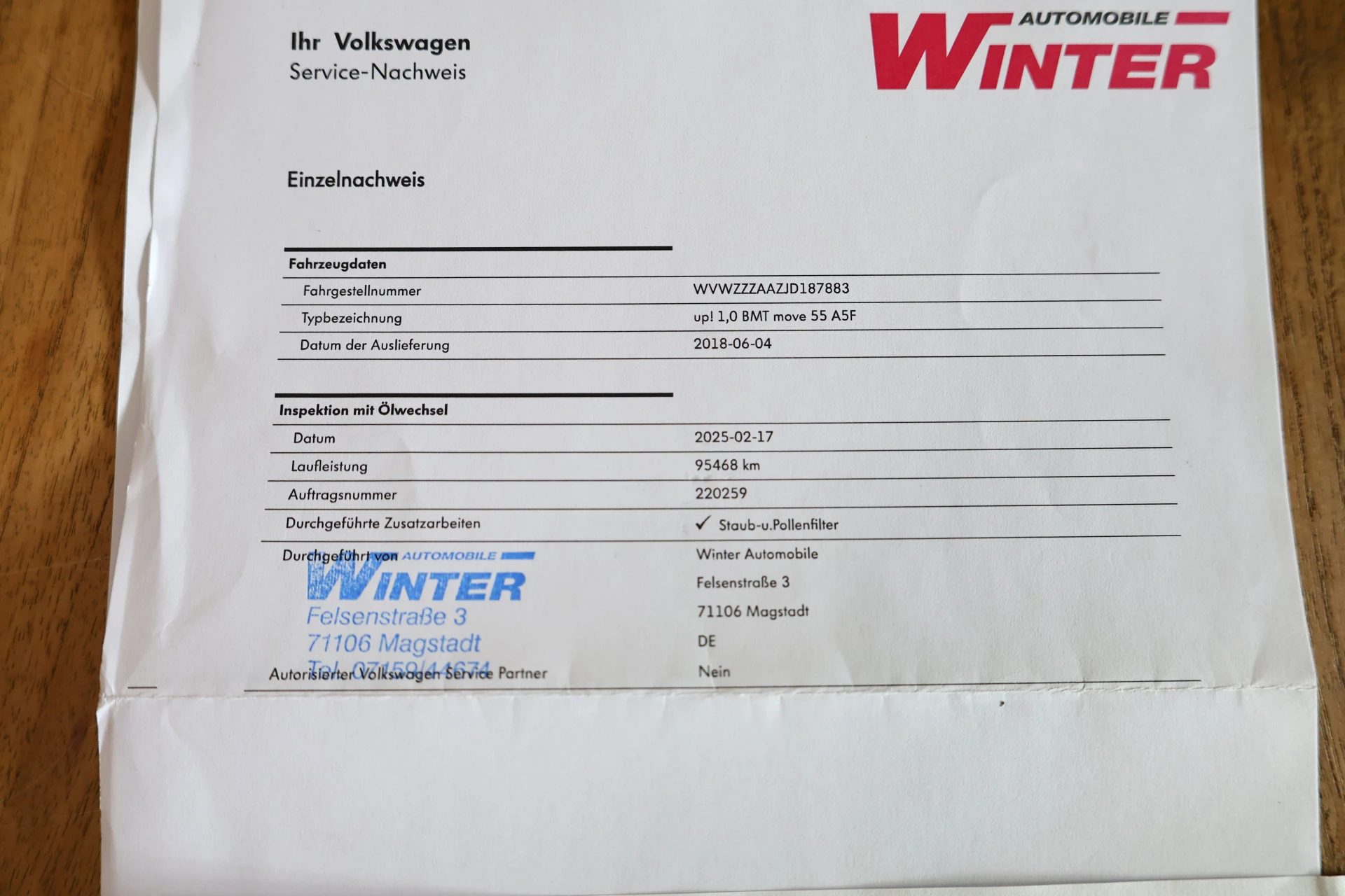 Hoofdafbeelding Volkswagen up!