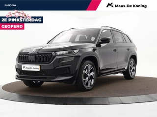 Skoda Kodiaq 1.5 TSI 150pk DSG Sportline Business · Camera · Inklap. Trekhaak · Matrix LED · Elek. Stoel + Geheugen · Apple/Android Car Play · Keyless · Garantie t/m 22-02-2028 of 100.000km