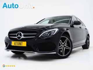 Mercedes-Benz C-Klasse Estate 180 AMG | Leder | Stoelverwarming | Sfeerlicht | Cruise | Zwarte Hemel | PDC | Climate