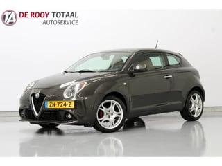 Hoofdafbeelding Alfa Romeo MiTo Alfa Romeo MiTo 0.9 TwinAir ECO Super 105PK, LEER | CLIMATE CONTROLE | NAVIGATIE | PARKEERSENSOREN