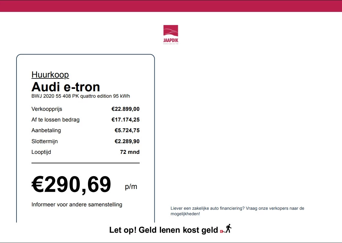 Hoofdafbeelding Audi e-tron