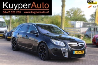 Opel Insignia Sports Tourer 2.8 T OPC 4x4 AUTOMAAT VOL LEDER NIEUWE KETTING PANO TREKHAAK