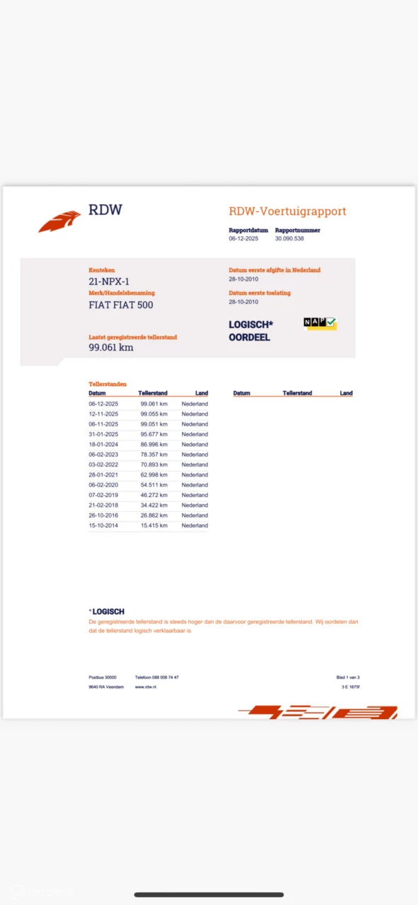 Hoofdafbeelding Fiat 500C