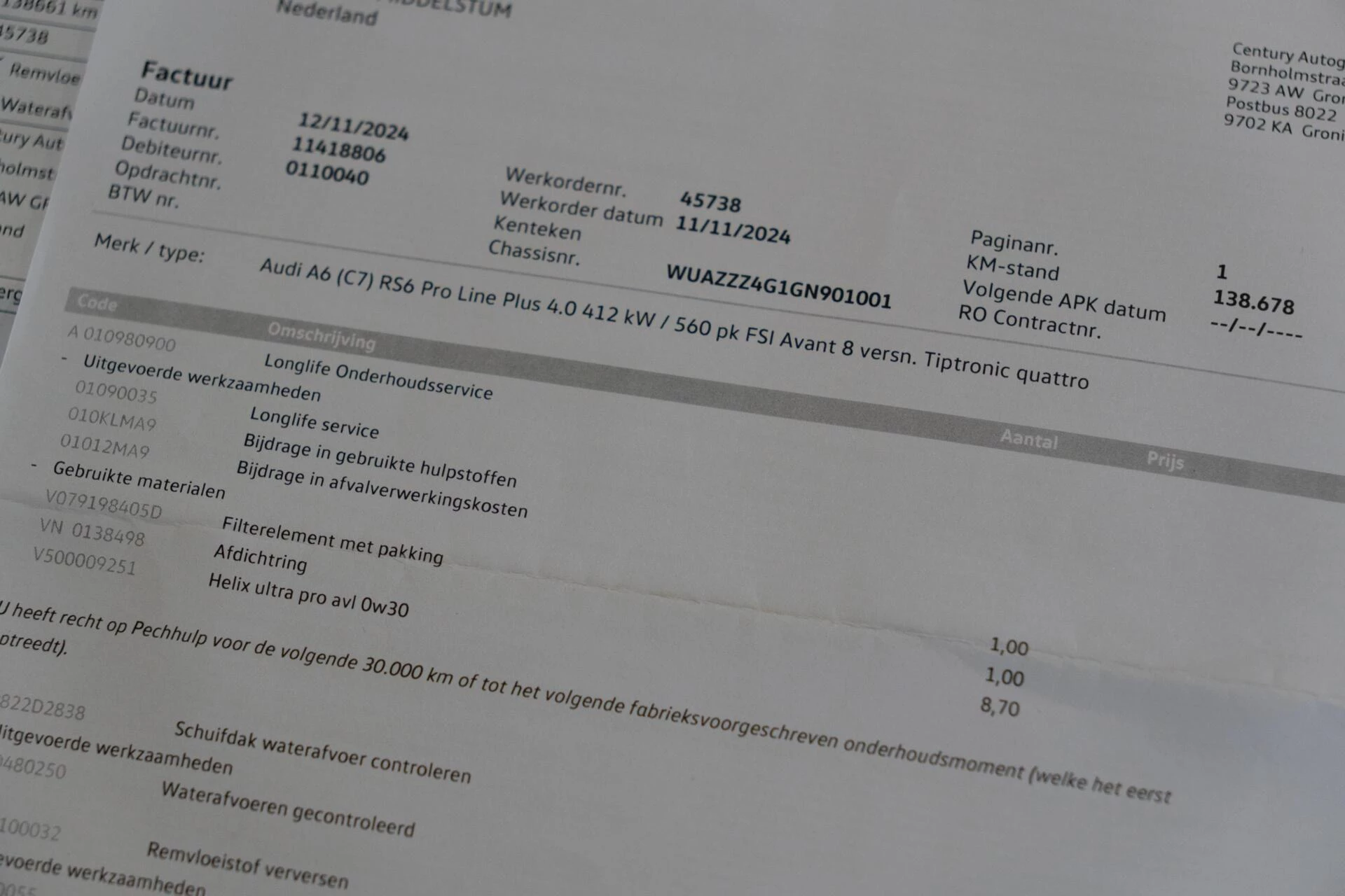 Hoofdafbeelding Audi RS6