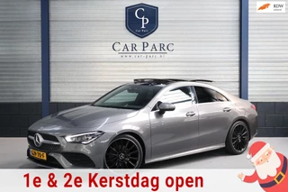 Mercedes-Benz CLA-klasse 180 AMG Line MULTIBEAM/SFEER/VIRTUAL/PANO/HALF LEER+S.VERWARMING+MEMORY/CAM/LINE/ACC/ECC/12 MDN GARANTIE!