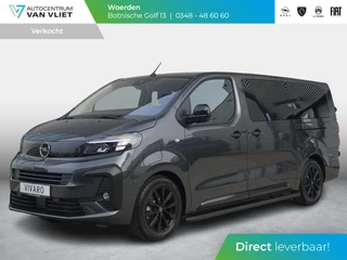 Opel Vivaro Electric 75 kWh Dubbele Cabine | 2x schuifdeur | Surround View NAV Pakket | Winterpakket | Exterieur pakket | Comfort Pakket  | Betimmering | LM velgen | RVS sidebars | Full Eco LED verlichting | rijklaarprijs