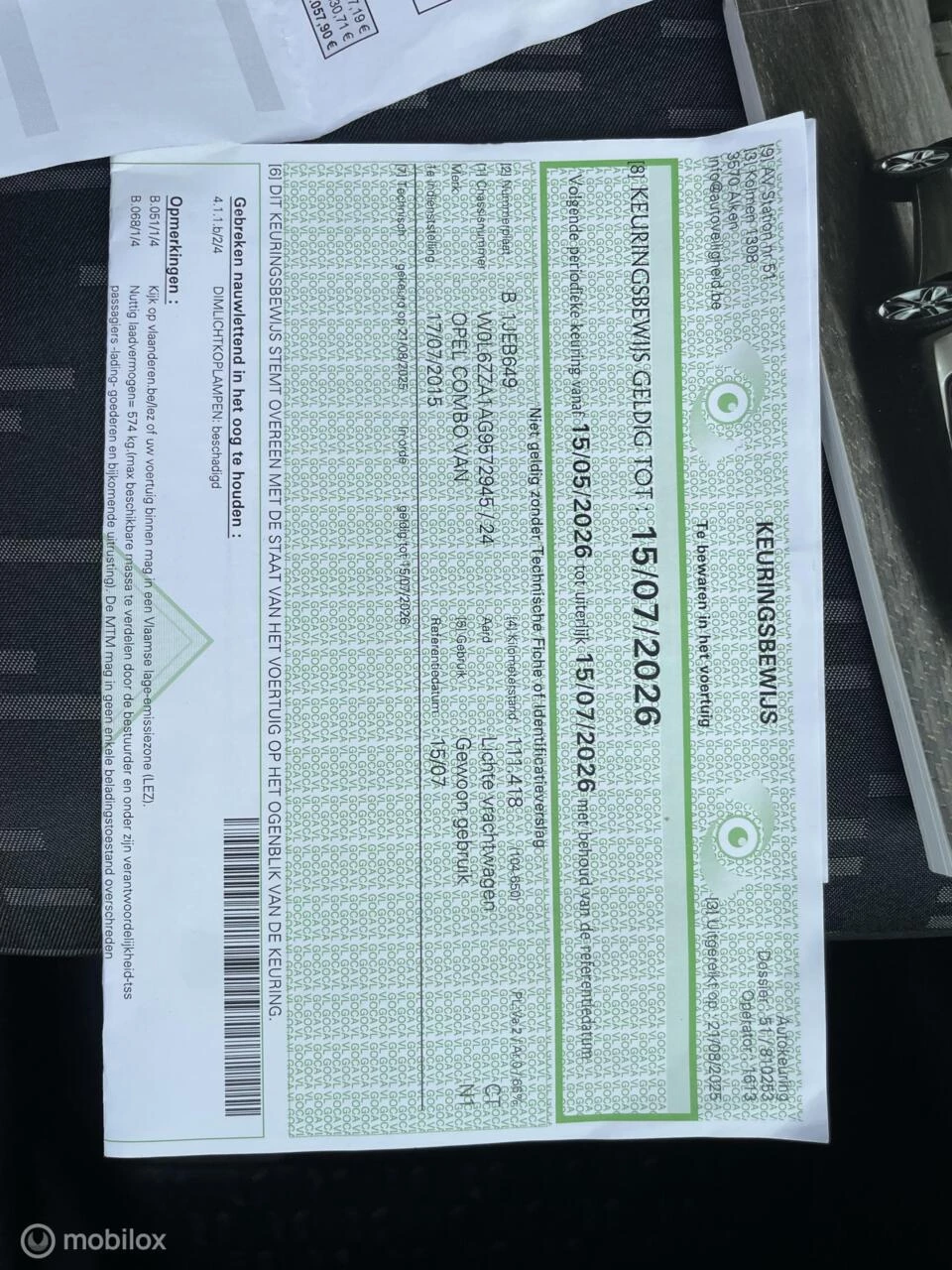 Hoofdafbeelding Opel Combo