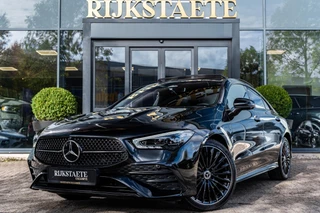 Hoofdafbeelding Mercedes-Benz CLA Mercedes CLA-klasse 250e AMG|PANO|BURMESTER|SFEERV|360°|19''