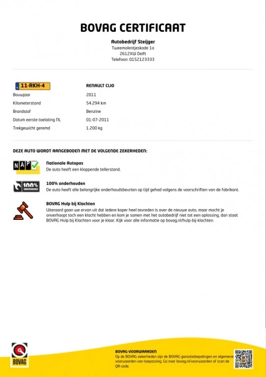 Hoofdafbeelding Renault Clio