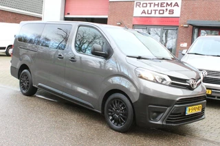 Hoofdafbeelding Toyota ProAce Toyota ProAce 2.0D 123PK LANG 2018 DUBCAB LEDER 6 ZITS TOPSTAAT