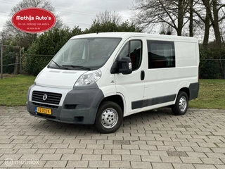 Fiat Ducato bestel 30 2.0 MultiJet Dubbelcabine Marge! Airco Cruise Control Nette bus!