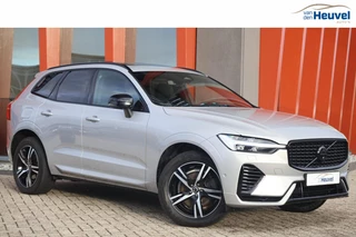 Volvo XC60 T6 Recharge AWD R-Design | Panoramadak | Stoelverwarming | 360° Camera | Trekhaak | HUD | Keyless | Glossy Black