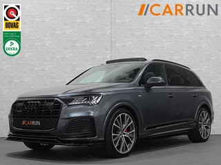 Hoofdafbeelding Audi Q7 Audi Q7 55 TFSI e 381PK V6 Hybrid S-Line Sportpack 63dkm! | 360 | Laser | BTW | Acc | Headup | Pano | Luchtvering | Memory | Lane & Side assist | Sportstoelen | Black optic | Bovag Garantie.