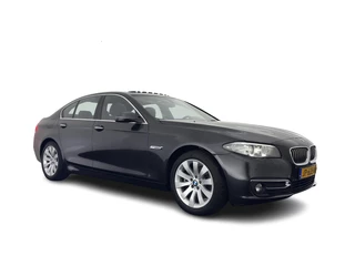 BMW 5 Serie 518d Luxury-Line High Executive Aut. *PANO | LUXURY-LEATHER | BI-XENON | NAVI-FULLMAP | HEATED-COMFORTSEATS | HIFI-SOUND | CAMERA | ECC | PDC | CRUISE | 18''ALU*