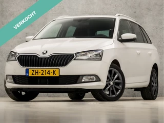 Škoda Fabia Combi 1.0 Sport (APPLE CARPLAY, NAVIGATIE, STOELVERWARMING, CLIMATE, SPORTSTOELEN, GETINT GLAS, LM VELGEN, PARKEERSENSOREN, NIEUWE APK, NIEUWSTAAT)