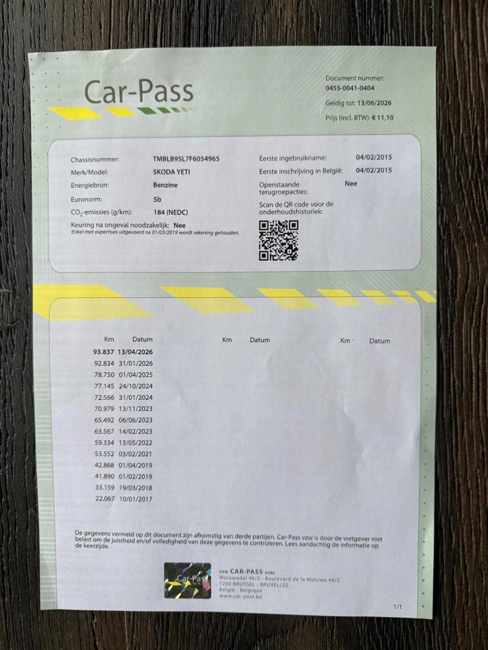 Hoofdafbeelding Škoda Yeti