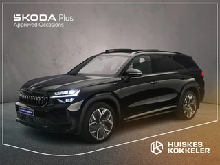 Hoofdafbeelding Škoda Kodiaq Skoda Kodiaq Sportline Business 1.5 TSI PHEV 204pk DSG Automaat Trekhaak, Panoramadak, Adaptive cruise control, LED matrix koplampen, Elektrische achterklep