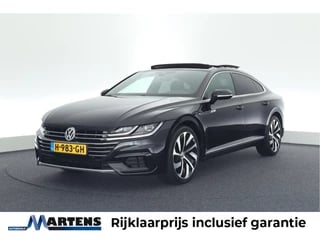 Hoofdafbeelding Volkswagen Arteon Volkswagen Arteon 2.0 TSI 190pk DSG 2x R-Line Led Camera Stoelverwarming Virtual Cockpit Navigatie Massage