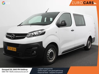 Opel Vivaro 2.0 CDTI Automaat 145 pk L3H1 Dubbele Cabine 6p Edition Navigatie Apple Carplay/Android Auto Airco Bluetooth Trekhaak Betimmering Cruise Control