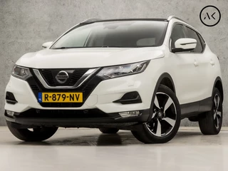 Nissan QASHQAI 1.2 N-Connecta Sport Automaat (PANORAMADAK, NAVIGATIE, CLIMATE, STOELVERWARMING, SPORTSTOELEN, CAMERA, XENON, CRUISE, NIEUWSTAAT)