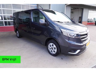 Renault Trafic 2.0 Blue dCi 130PK T29 L2H1 Advance Dubbelcab. schuifdeur L+R nr.V140 | Airco | Cruise | Camera |Trekhaak | Apple CP- Android auto | Betimmering