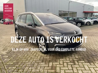 Citroën Grand C4 Spacetourer BWJ 2018 1.6 THP 165 PK Shine AUTOMAAT | TREKHAAK | PANODAK | MASSAGE STOELEN | HALF LEDER | ELEKTR. ACHTERKLEP | CAMERA | KEYLESS | CARPLAY + ANDROID | NAVI | CLIMA | LMV | PDC