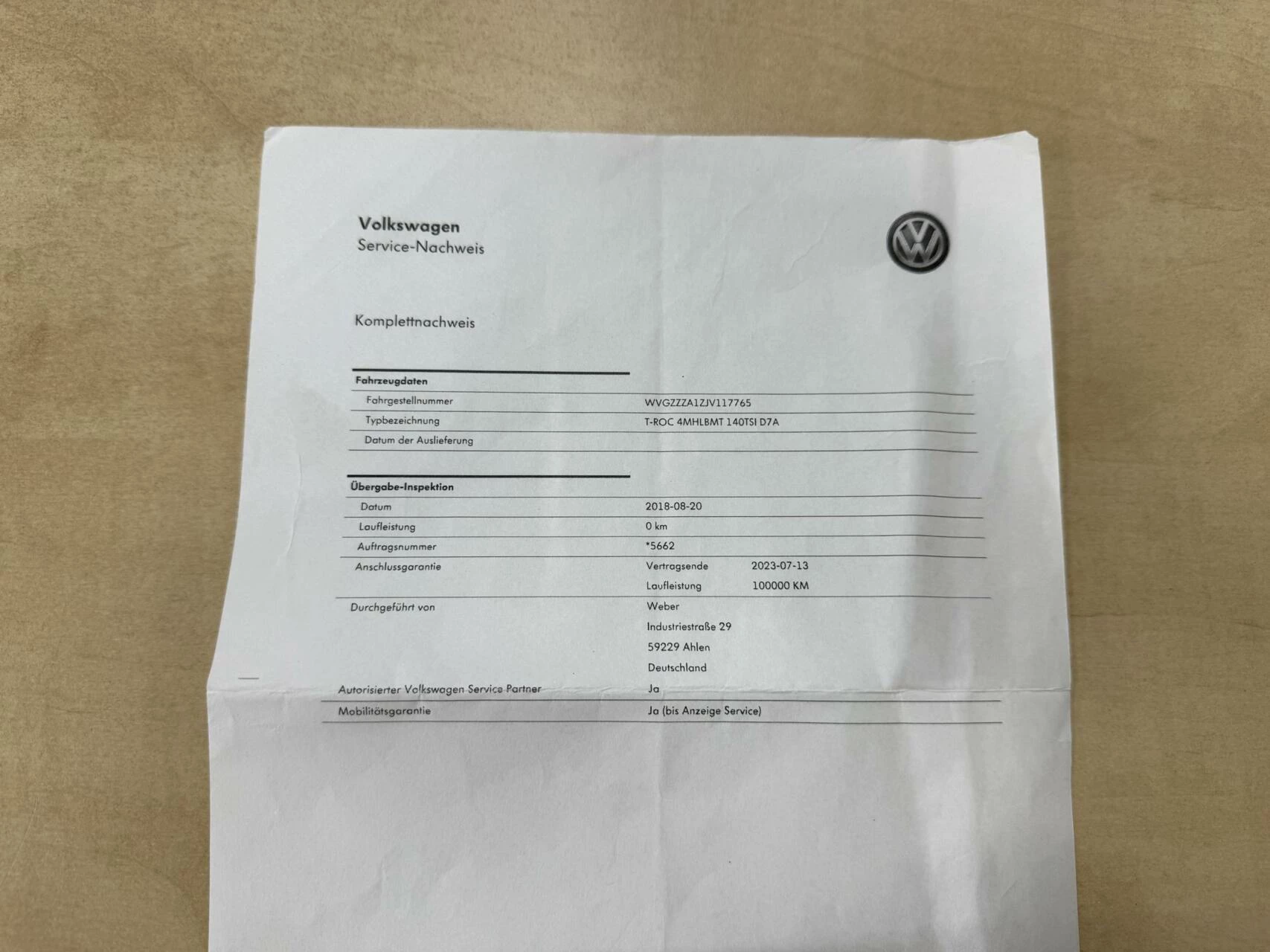 Hoofdafbeelding Volkswagen T-Roc