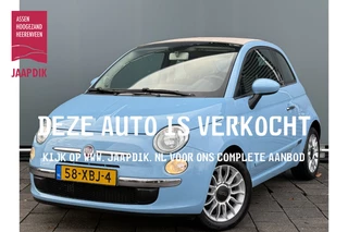 Fiat 500C BWJ 2012 | 0.9 TwinAir 86PK Lounge | AIRCO | PDC | VOUWDAK | LICHTMETAAL | RADIO/CD MP3 | EL. PAKKET
