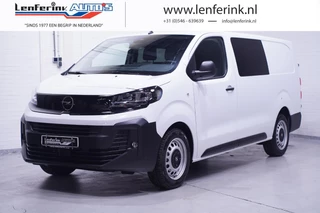 Opel Vivaro 120 pk Dubbel Cabine L3 BPM Vrij, Navi Cruise Control, Laadruimte Pakket, PDC achter, Apple Carplay, 6-Zits